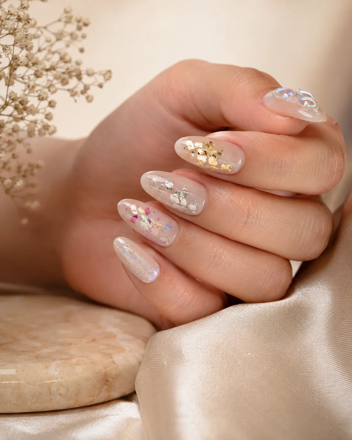 Glitter/Lámina/Holográfico (cada dos)
