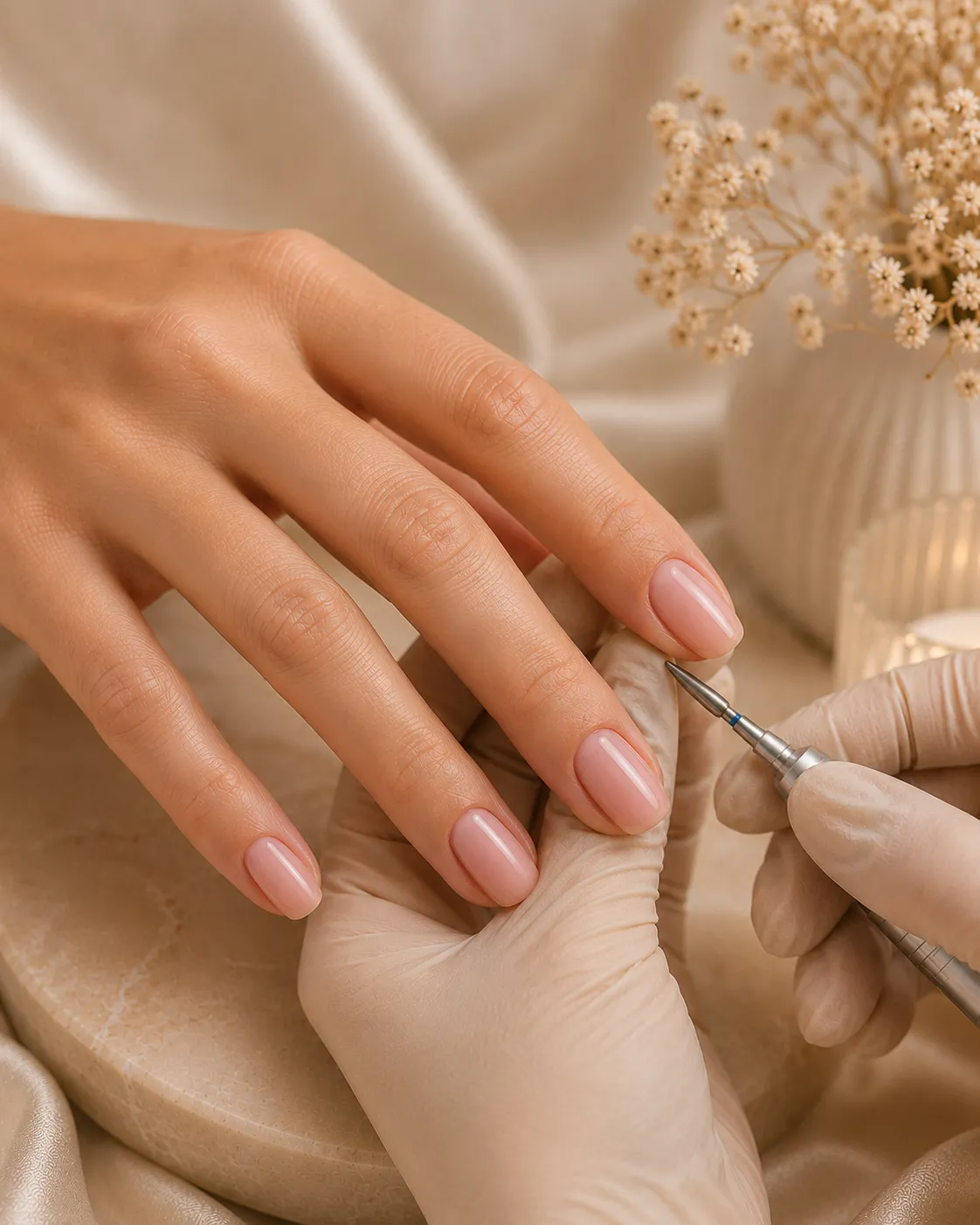 Manicura rusa + semipermanente